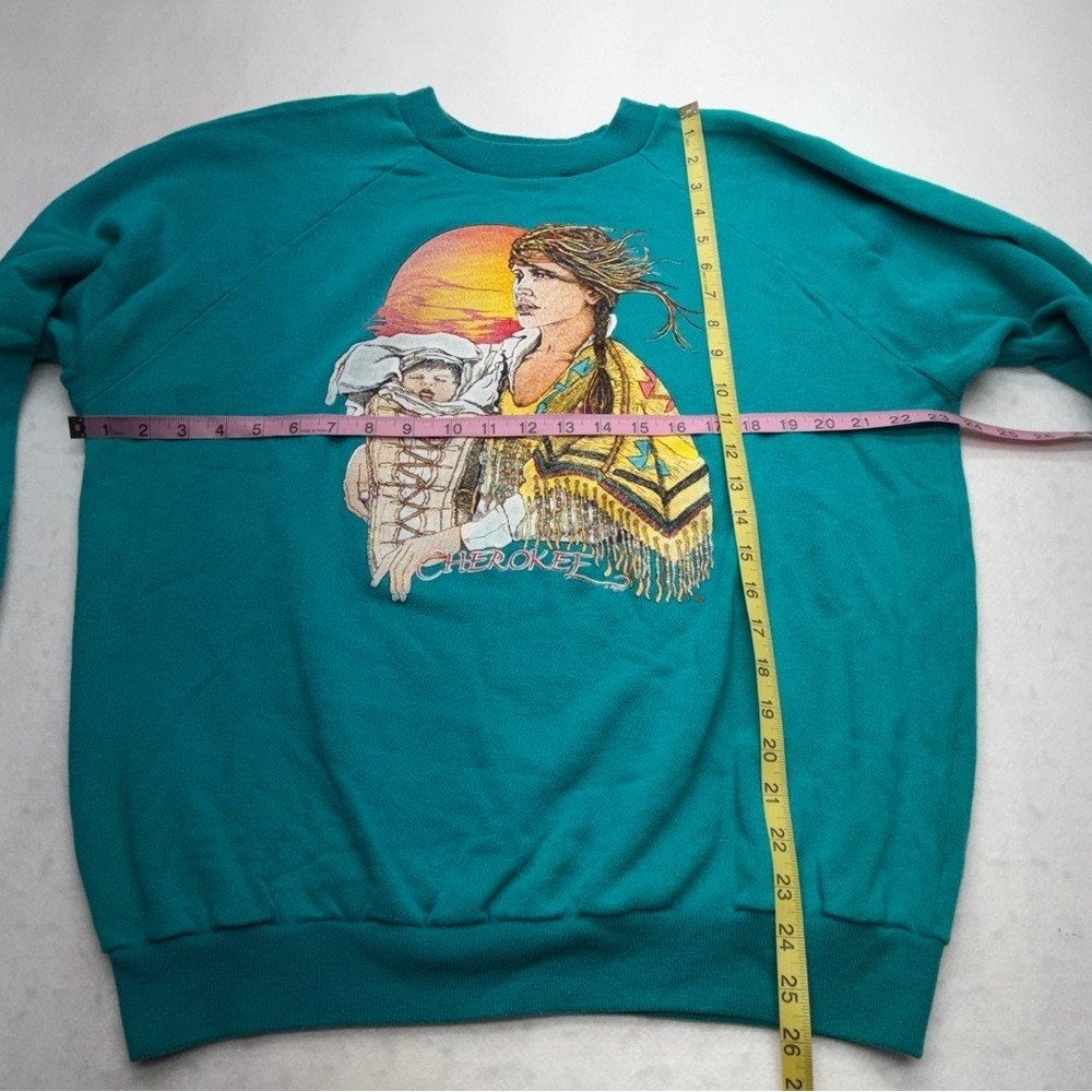 Native American Cherokee Women and Child Sweatshirt Women’s Size X-Large - Picture 9 of 9